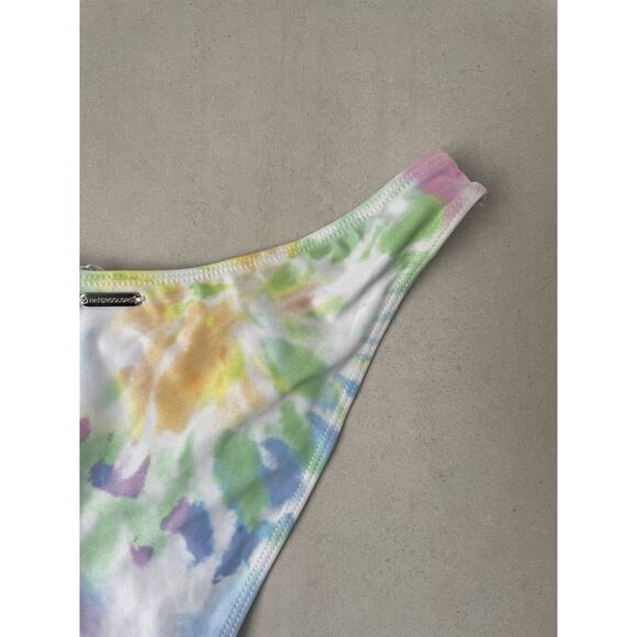 Kenny Flowers Swim Sporty Bikini Bottom Malibu Tie Dye Swimwear - Picture 5 of 10